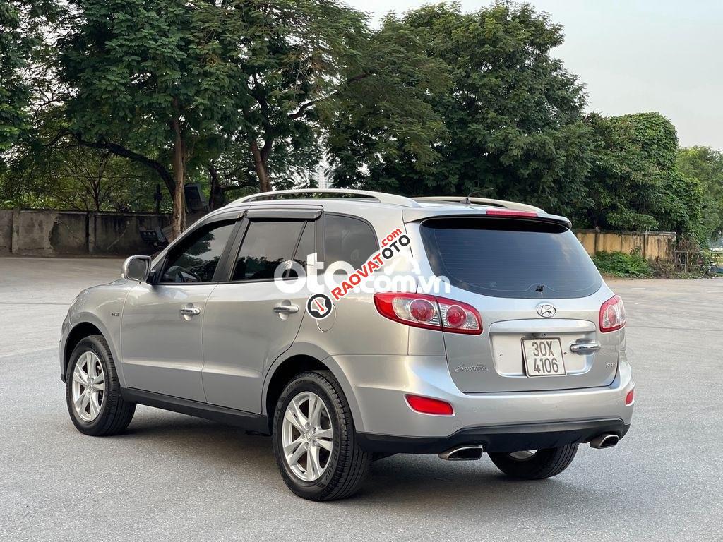 Bán Hyundai Santa Fe SLX eVGT đời 2009, màu bạc, xe nhập-3