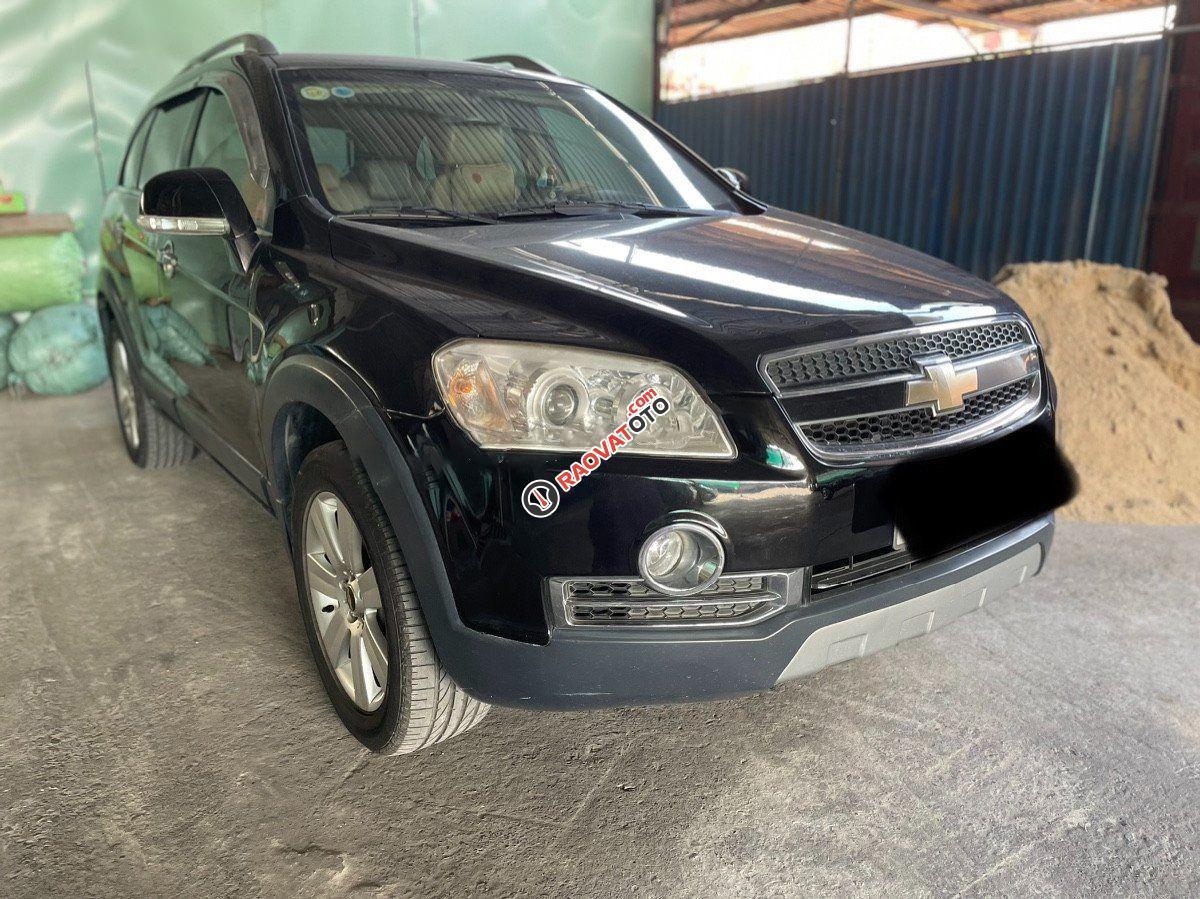 Bán Chevrolet Captiva LTZ sản xuất 2010, màu đen, giá 280tr-4