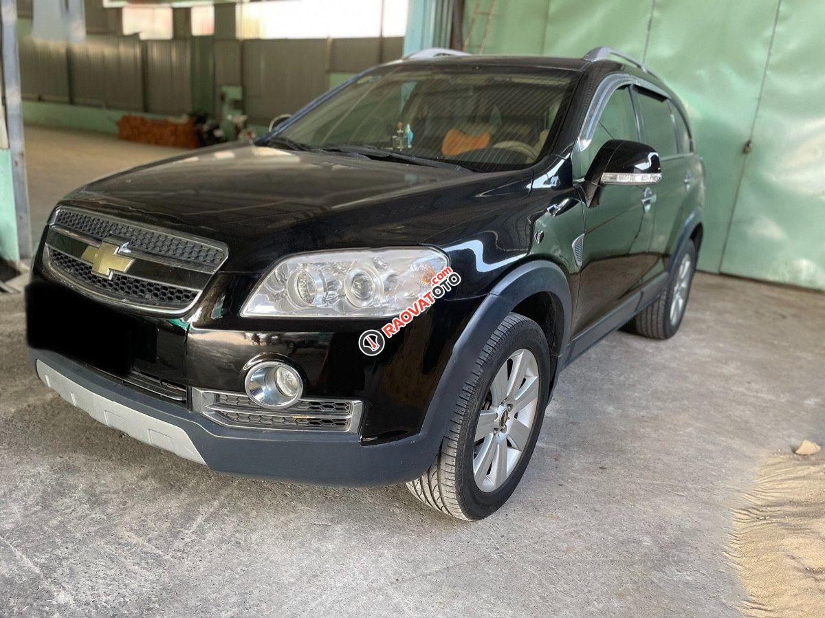 Bán Chevrolet Captiva LTZ sản xuất 2010, màu đen, giá 280tr-0