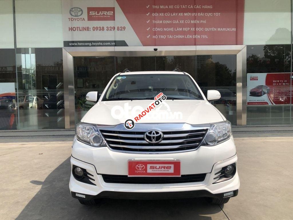 Bán ô tô Toyota Fortuner TRD Sportivo 2016, màu trắng-0