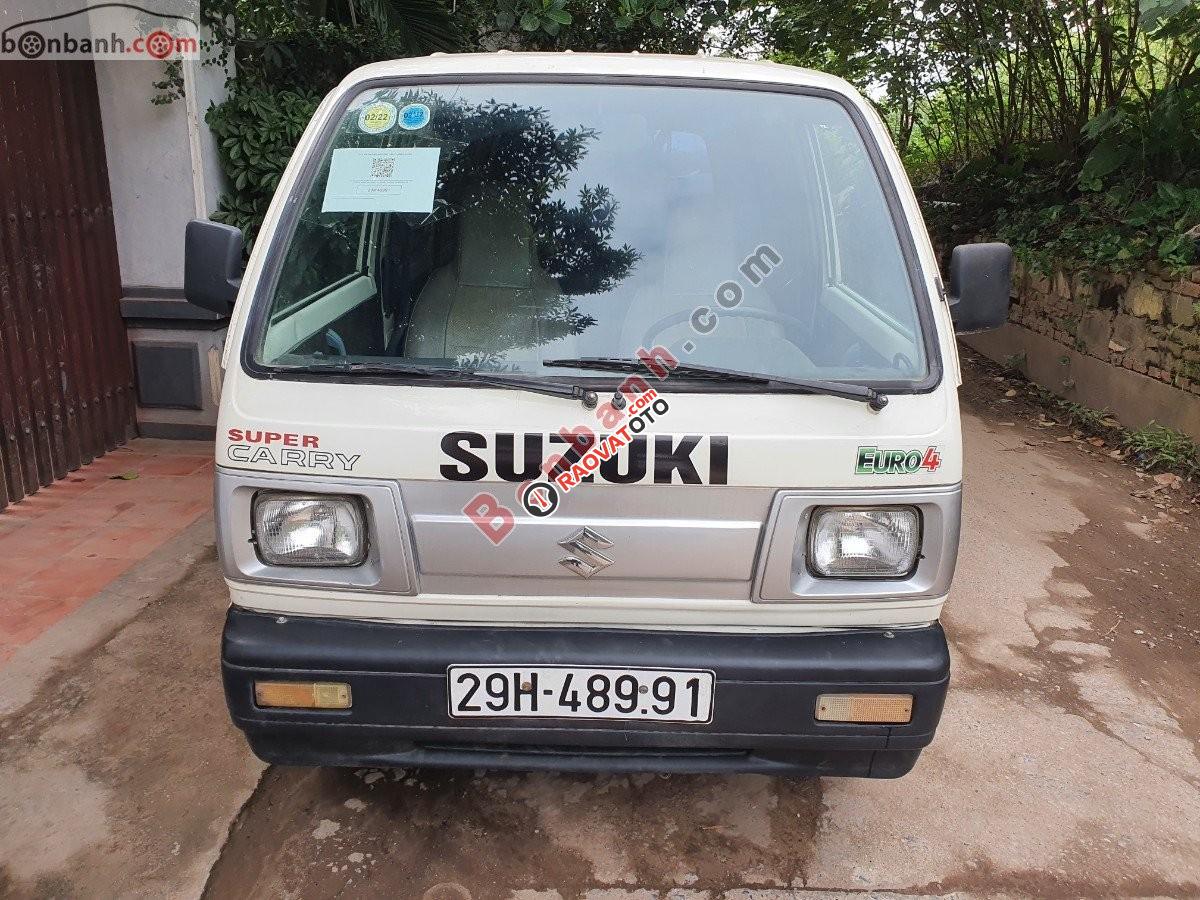 Bán xe Suzuki Super Carry Van sản xuất 2002, màu trắng ít sử dụng, giá 70tr-1