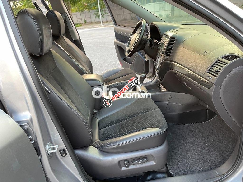 Bán Hyundai Santa Fe SLX eVGT đời 2009, màu bạc, xe nhập-6