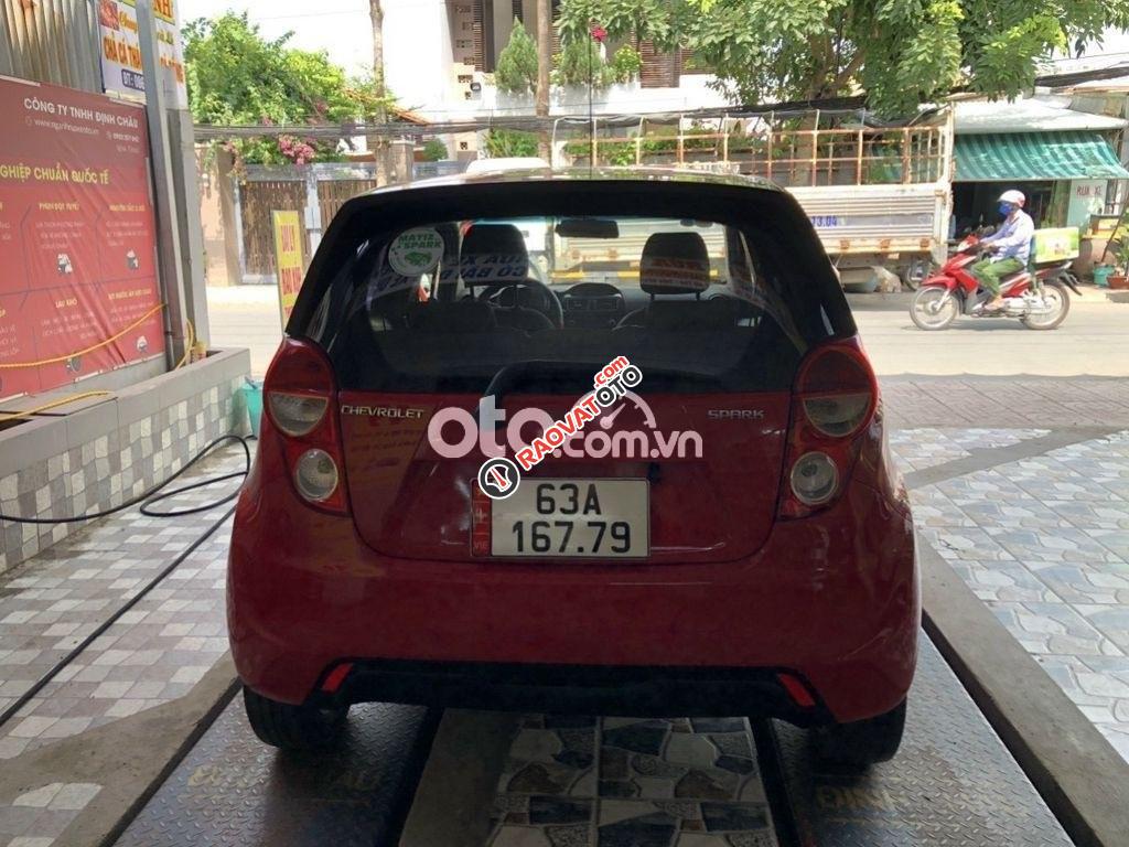 Bán Chevrolet Spark LS đời 2017, màu đỏ, 169tr-6