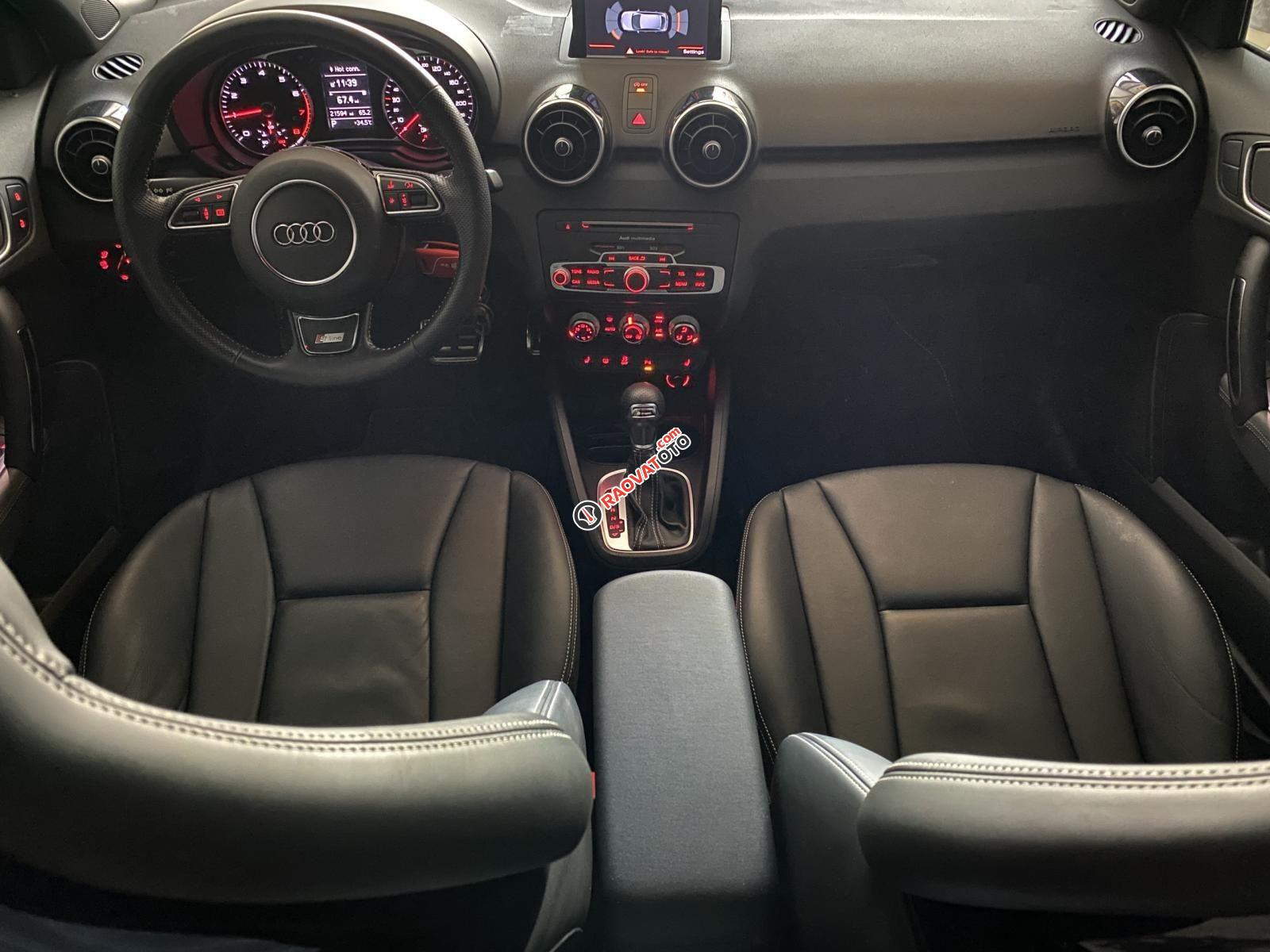 Bán xe Audi A1 bản Sline năm 2015, siêu lướt 21.000km nội thất đen zin nguyên bản, option miên man-3
