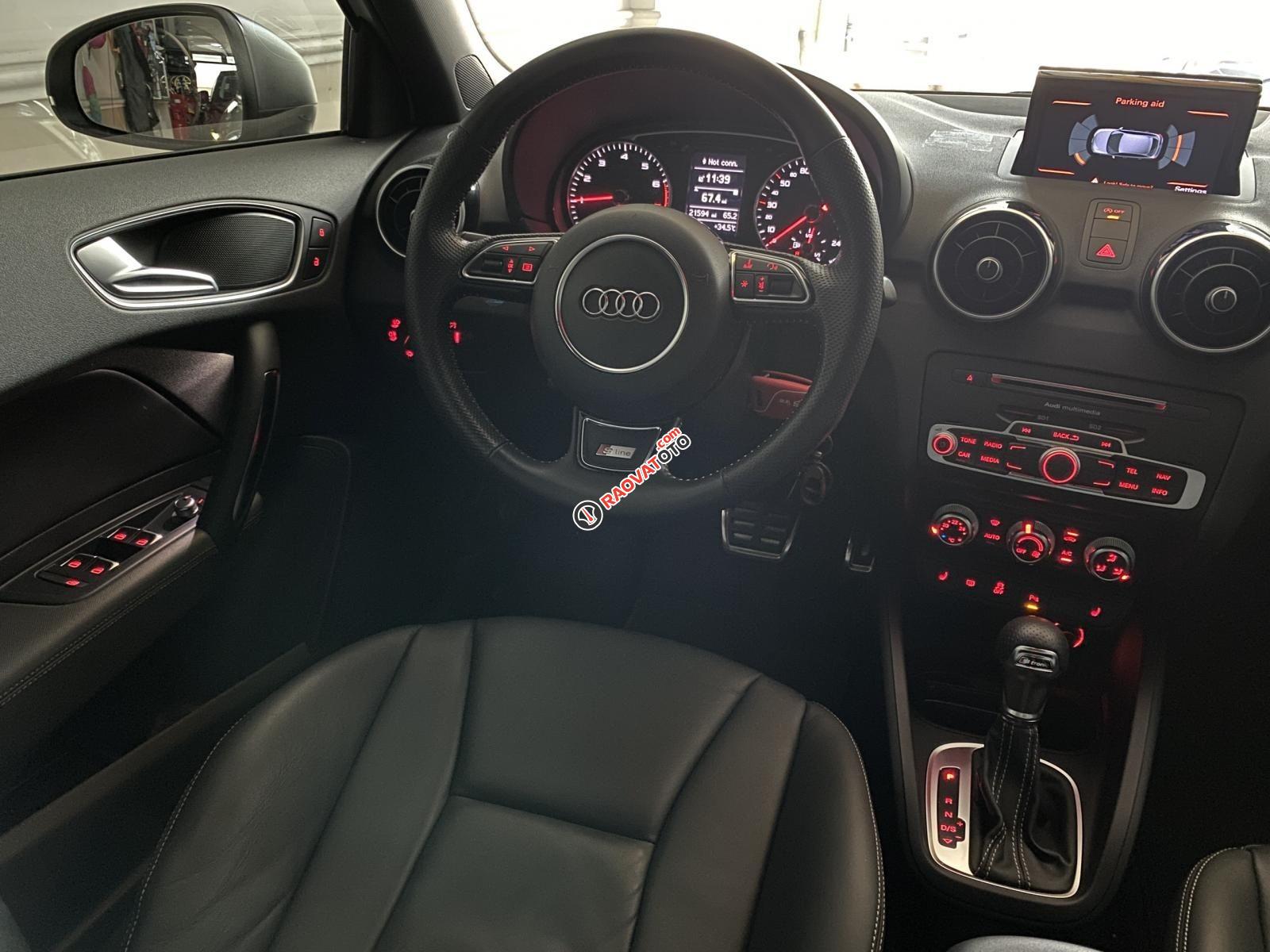Bán xe Audi A1 bản Sline năm 2015, siêu lướt 21.000km nội thất đen zin nguyên bản, option miên man-4