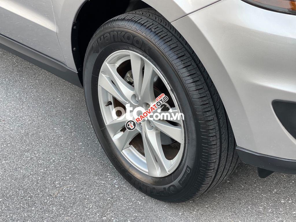 Bán Hyundai Santa Fe SLX eVGT đời 2009, màu bạc, xe nhập-4