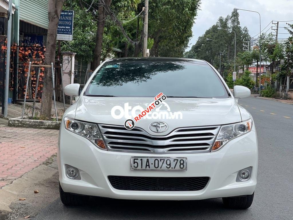 Bán Toyota Venza 2.7L năm 2010, màu trắng, xe nhập -0