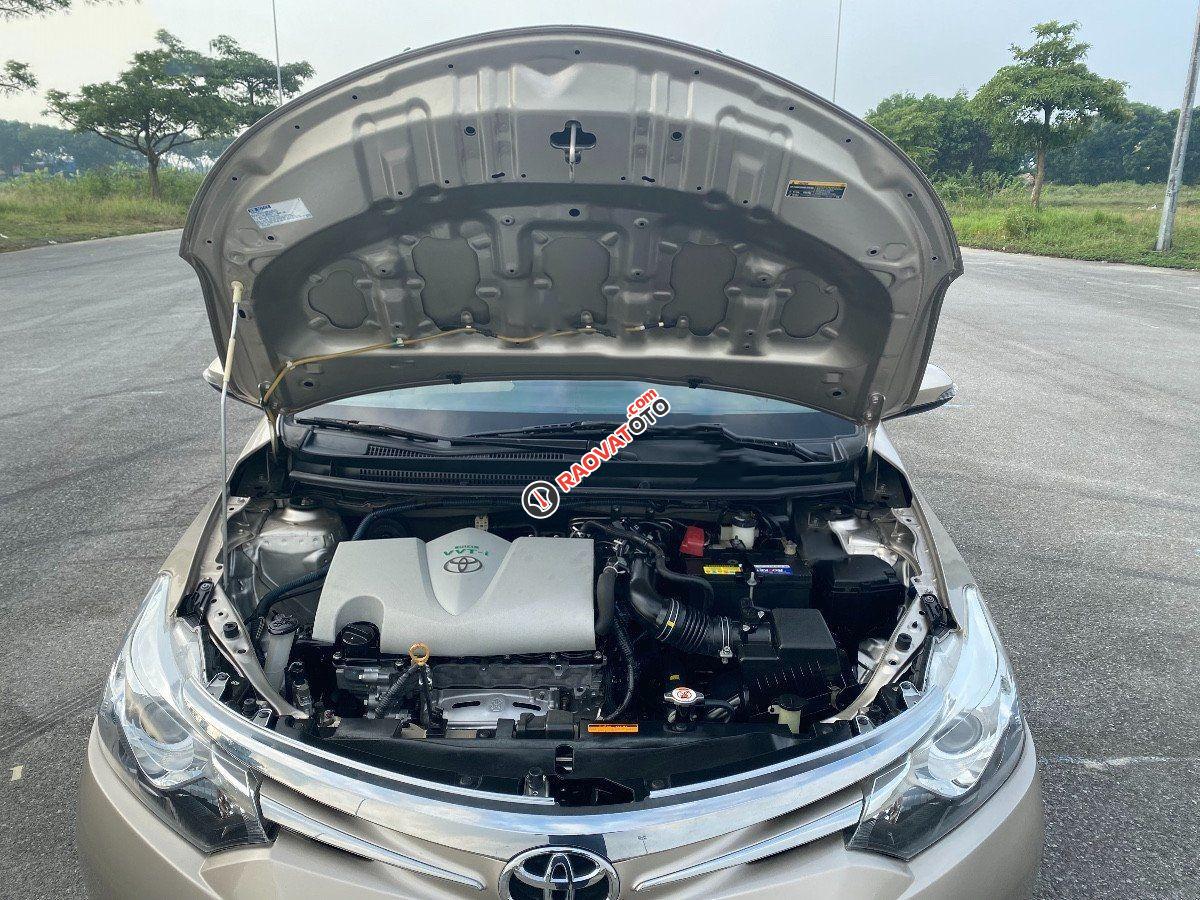 Cần bán xe Toyota Vios 1.5G AT sản xuất 2016, màu vàng  -7