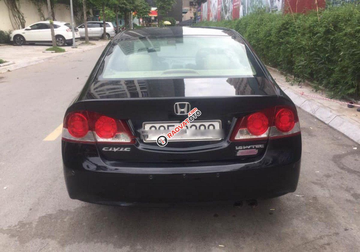 Bán Honda Civic 1.8 AT đời 2007, màu đen còn mới-2