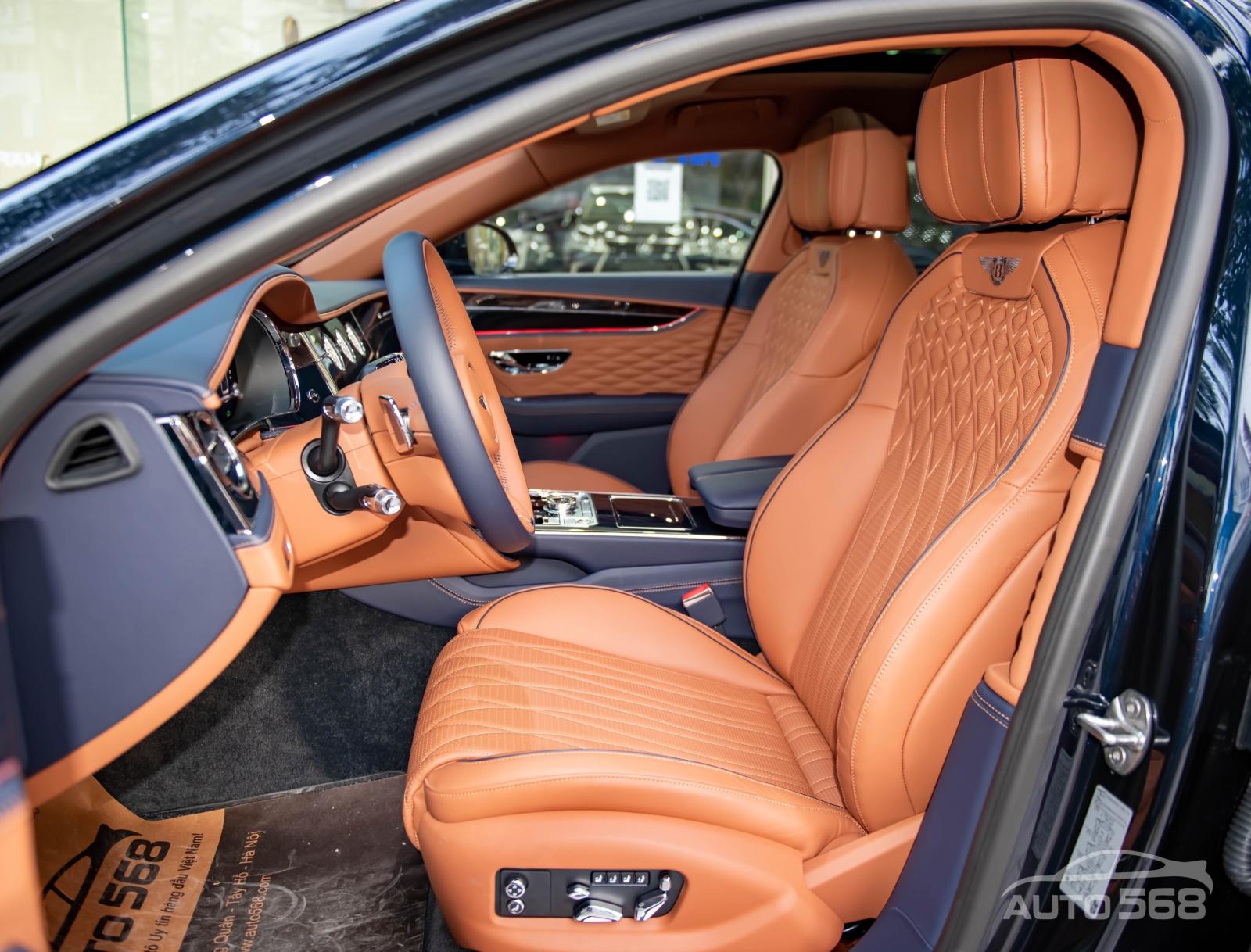 Bán ô tô Bentley Flying Spur V8 04 seats 2022, màu xanh đen, xe giao ngay-12