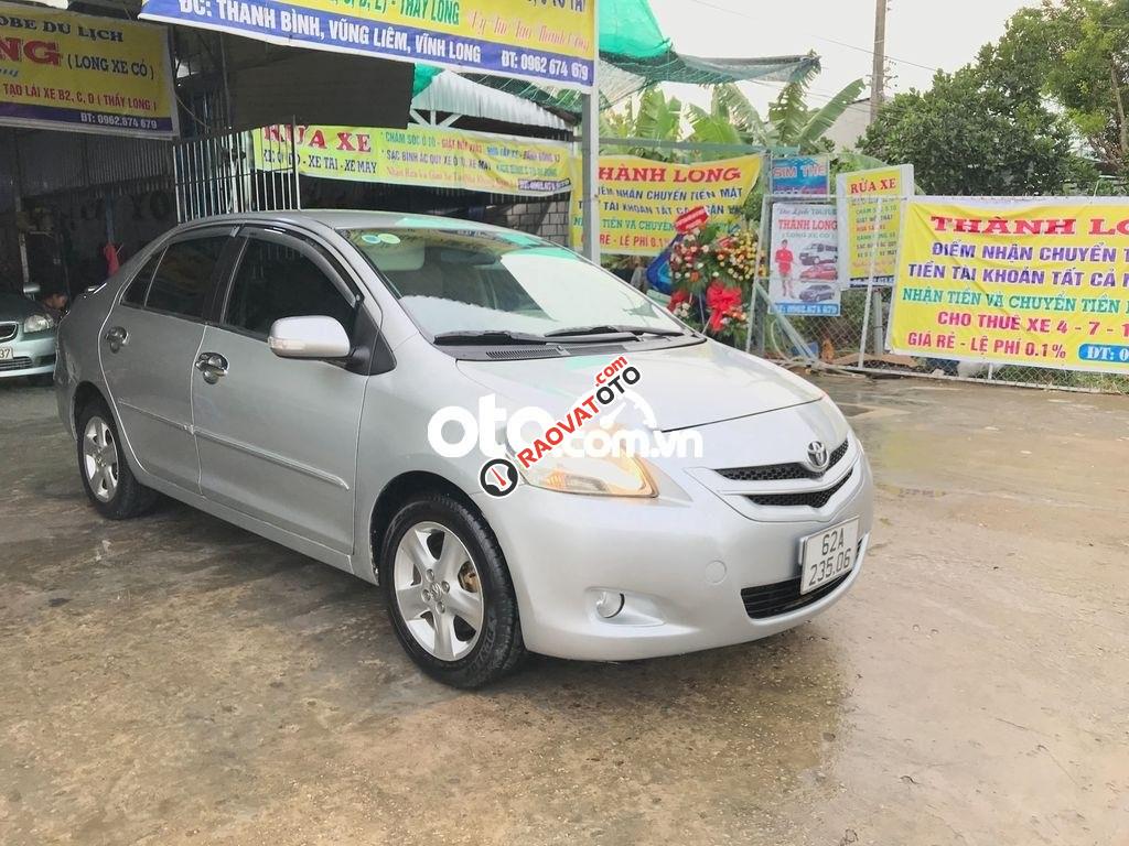 Bán Toyota Vios 1.5G sản xuất năm 2008, màu bạc, xe nhập như mới-1