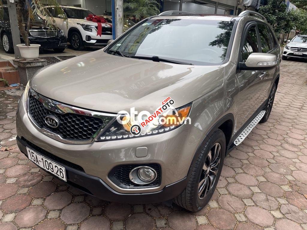 Bán Kia Sorento GATH năm sản xuất 2013, màu ghi vàng-5