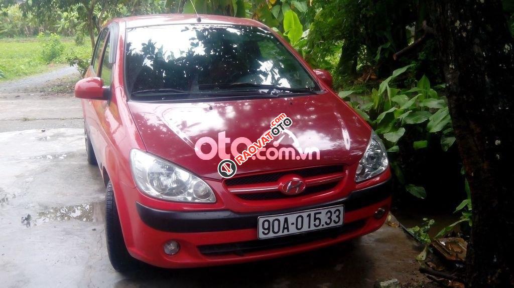 Bán Hyundai Getz 1.4 AT đời 2008, màu đỏ, xe nhập số tự động-0