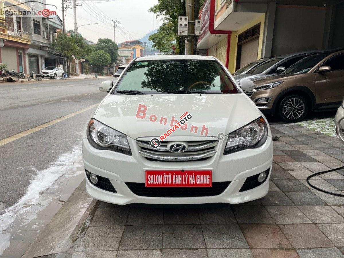 Bán ô tô Hyundai Avante 1.6 MT đời 2014, màu trắng-0