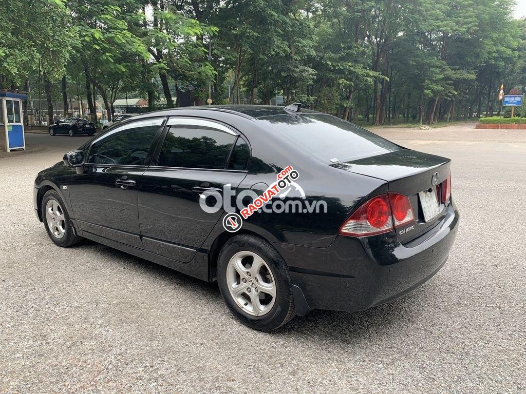 Bán Honda Civic 1.8 đời 2007, màu đen như mới, giá chỉ 266 triệu-1