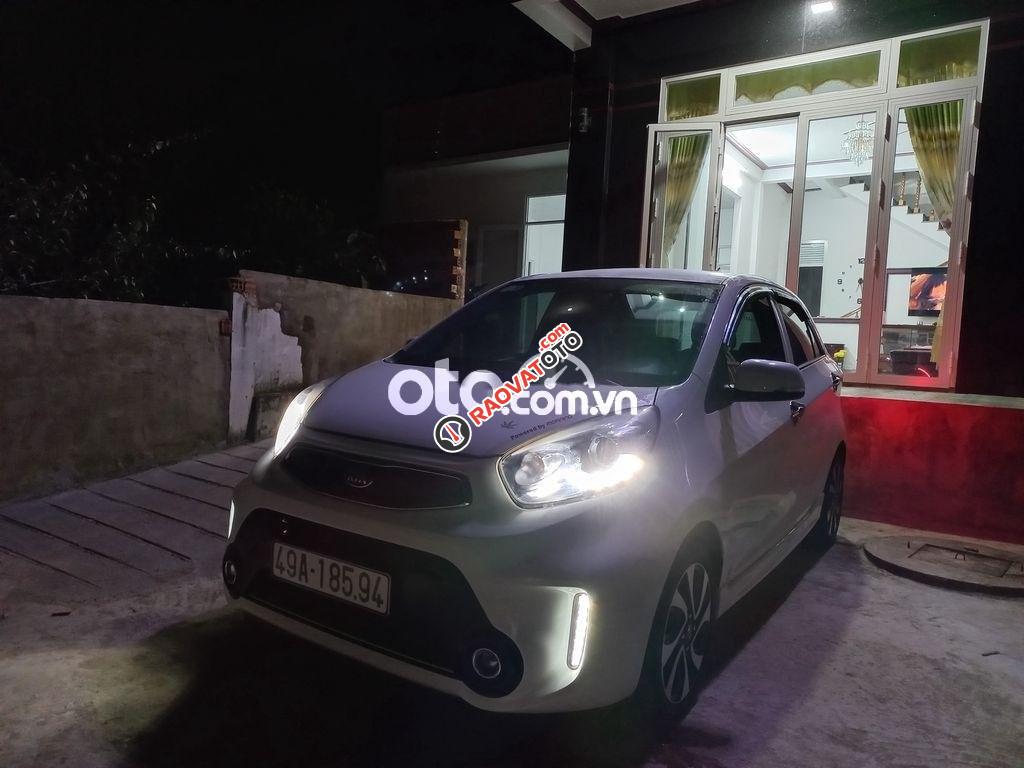 Bán ô tô Kia Morning Si sản xuất 2017, màu trắng, giá chỉ 287 triệu-2