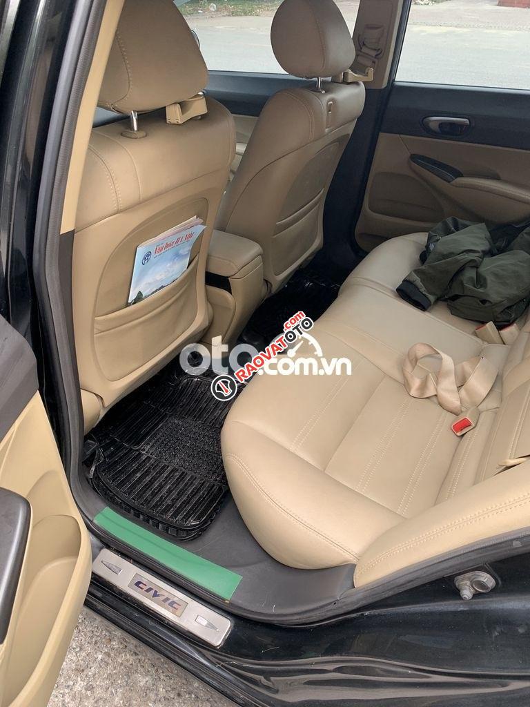 Bán Honda Civic 1.8 đời 2007, màu đen như mới, giá chỉ 266 triệu-9