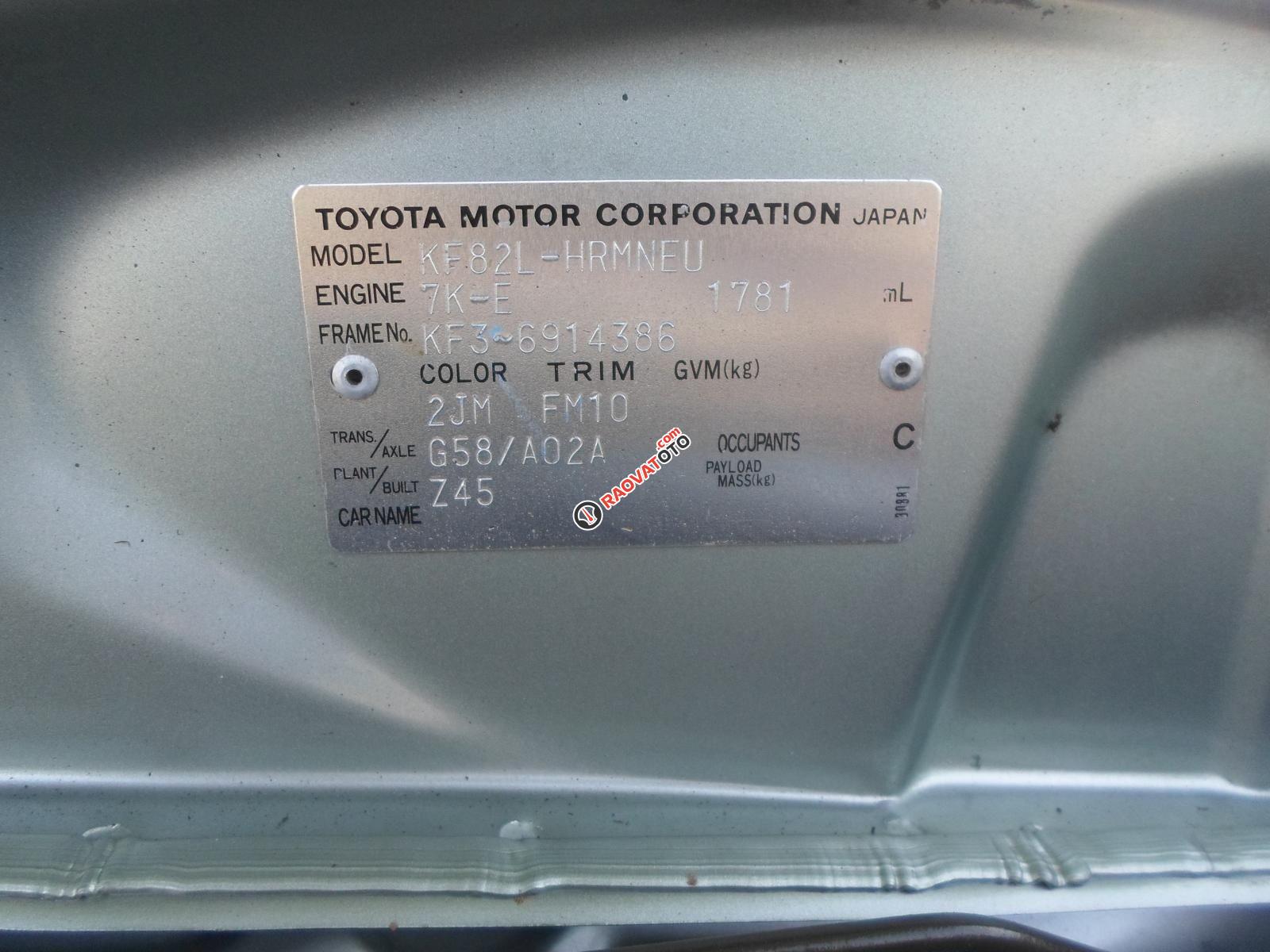 Toyota Zace Surf 2005, ghi xanh, mới nhất Việt Nam, sơn rin 100%, không có đối thủ-24