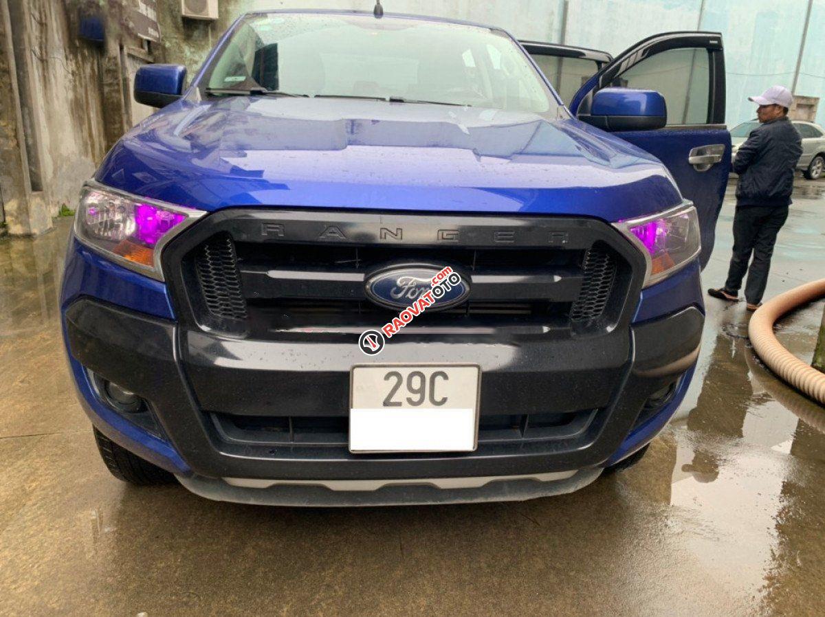 Cần bán lại xe Ford Ranger Wildtrak 2.2L 4x2 AT 2017, màu xanh lam, nhập khẩu ít sử dụng-0