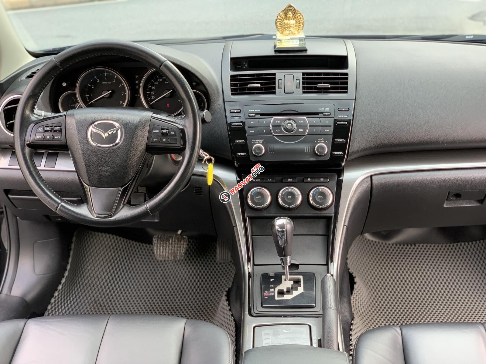 Bán Mazda 6 đời 2011, màu đen, xe nhập-13