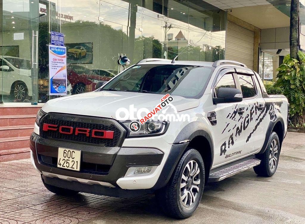 Bán Ford Ranger Wildtrak 3.2 sản xuất 2015, màu bạc, nhập khẩu, 649 triệu-1