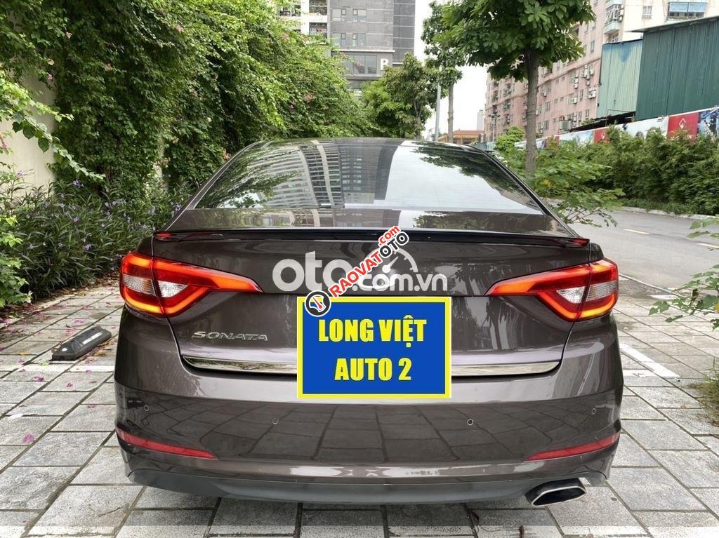 Bán xe Hyundai Sonata 2.0 đời 2015, màu nâu-2