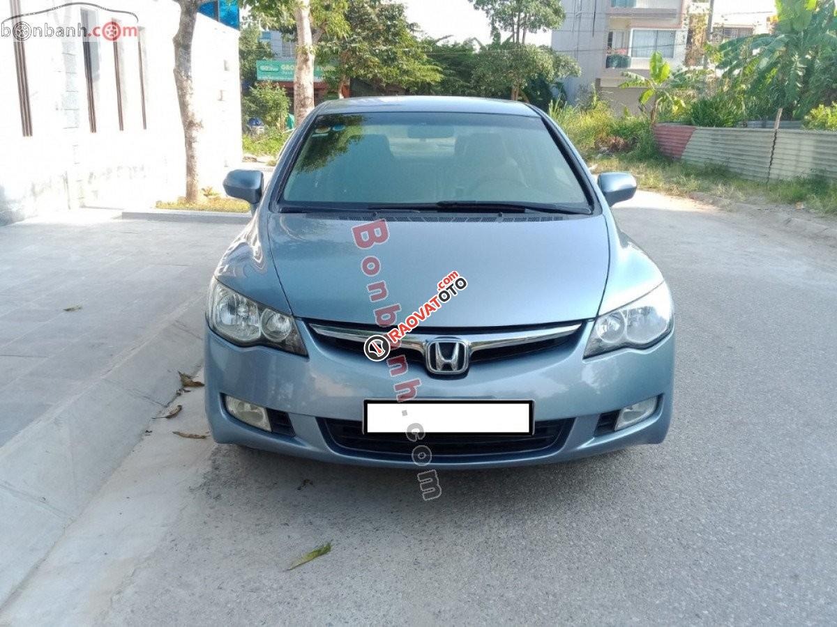 Cần bán Honda Civic 1.8 MT sản xuất 2008, màu xanh lam-0