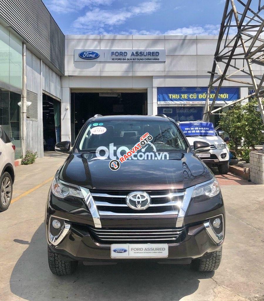 Xe Toyota Fortuner 2.7V đời 2017, màu nâu, xe nhập chính chủ, 866tr-10