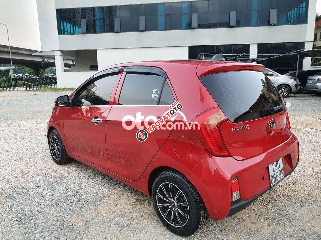 Bán Kia Morning 1.0AT đời 2015, màu đỏ, nhập khẩu chính chủ, 245 triệu-0