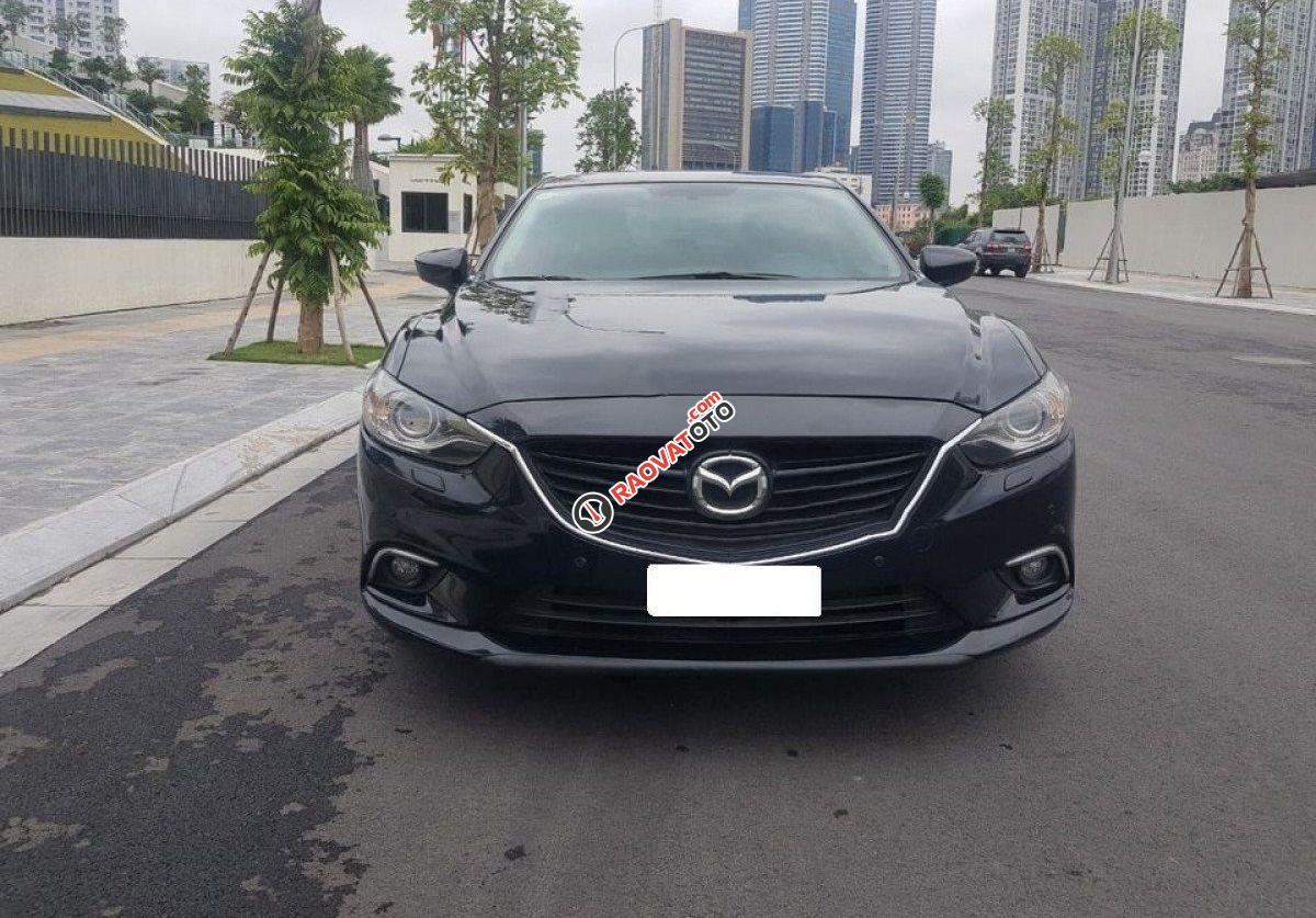 Bán Mazda 6 2.0 AT đời 2016, màu đen -3