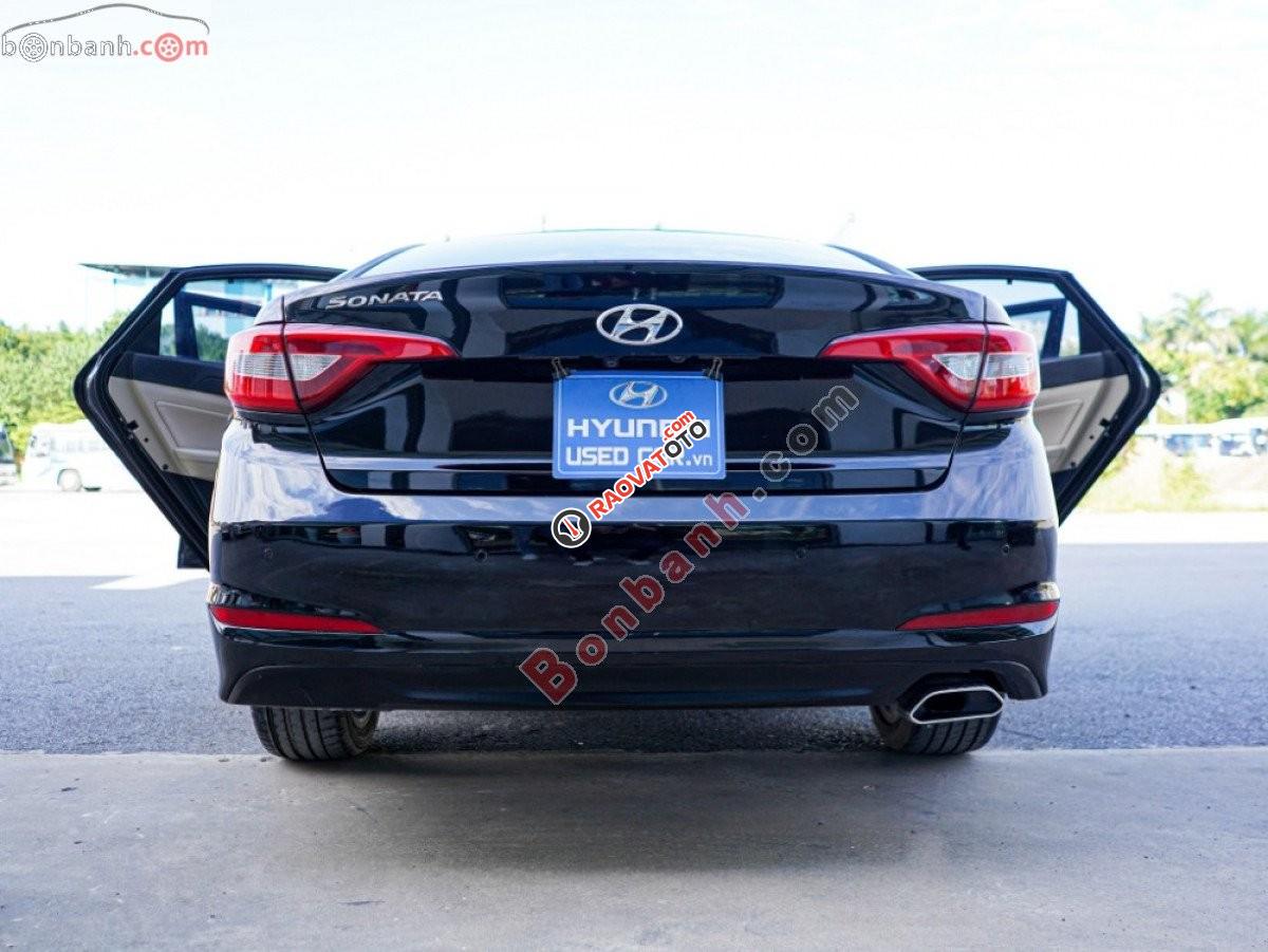 Bán xe Hyundai Sonata 2.0 AT đời 2015, màu đen, nhập khẩu nguyên chiếc-6