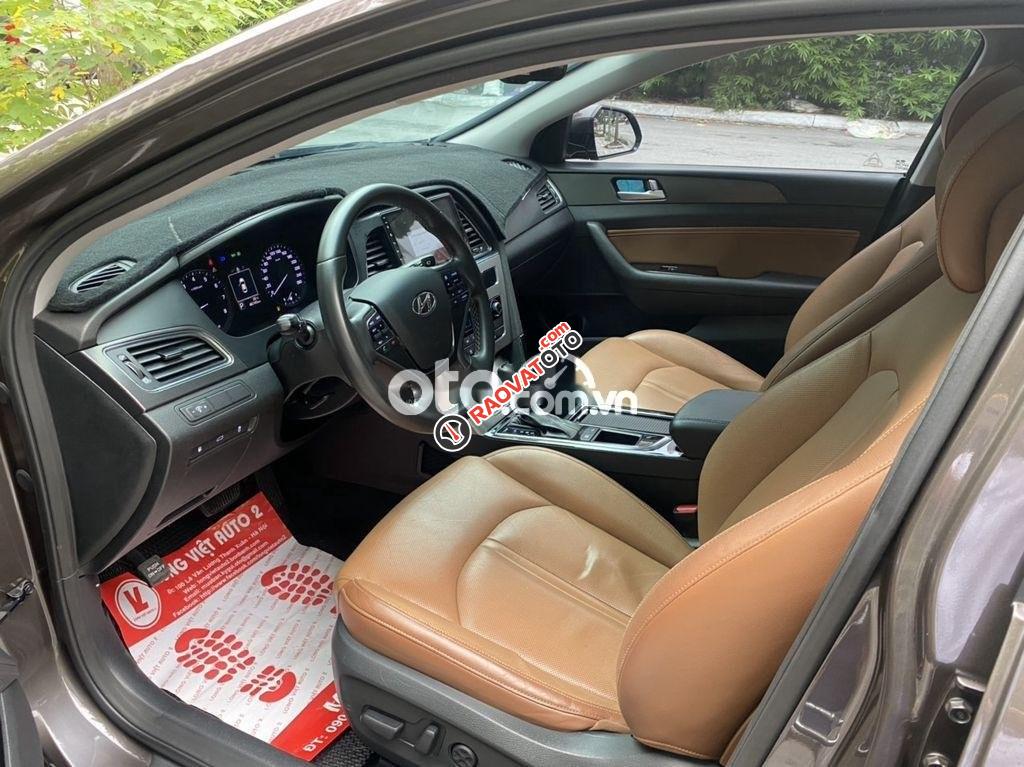 Bán xe Hyundai Sonata 2.0 đời 2015, màu nâu-5