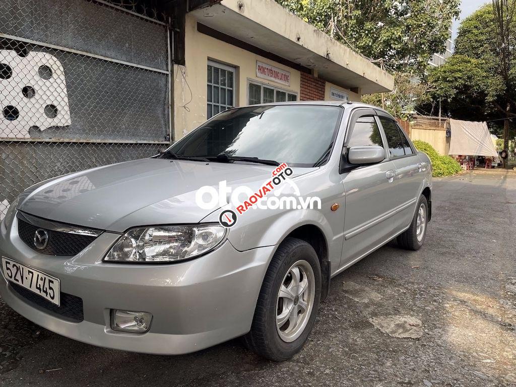 Cần bán Mazda 323 MT năm sản xuất 2003, màu bạc, 160 triệu-10