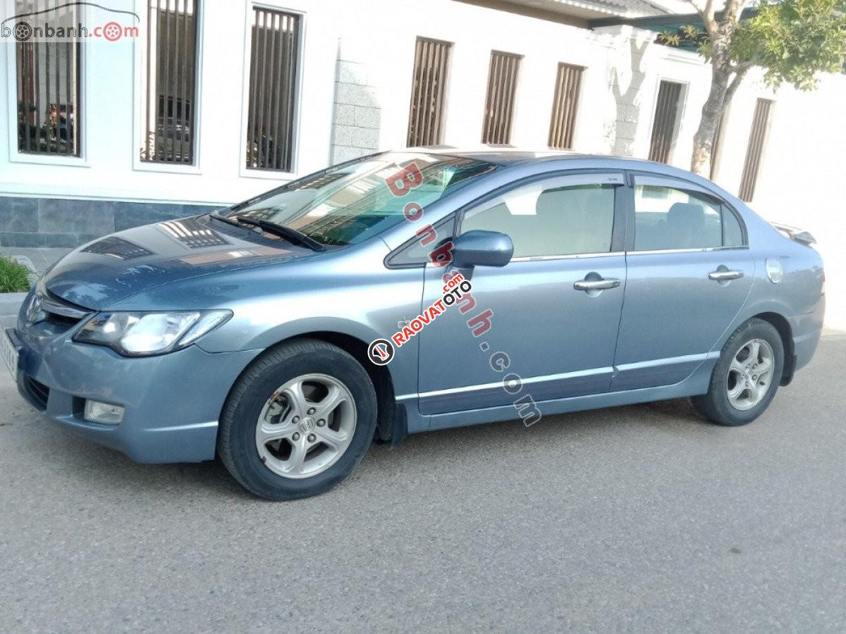 Cần bán Honda Civic 1.8 MT sản xuất 2008, màu xanh lam-7