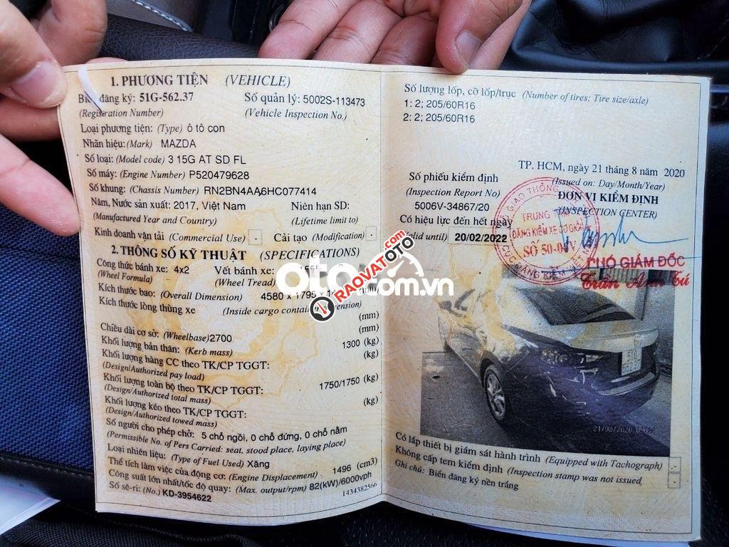 Cần bán gấp Mazda 3 Facelift sản xuất năm 2017, giá 535tr-1