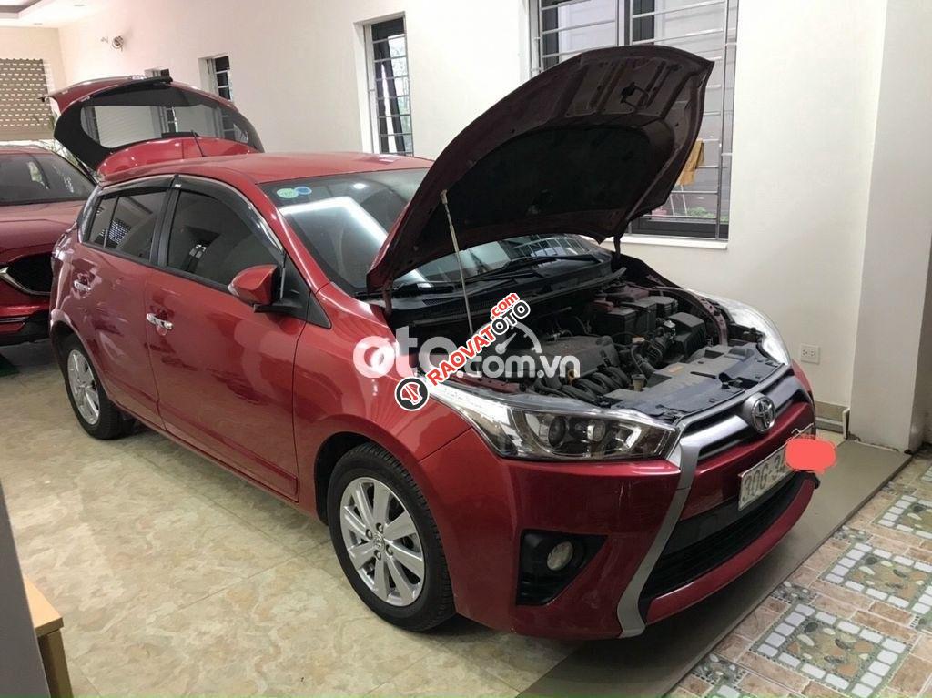 Cần bán lại xe Toyota Yaris G 2015, màu đỏ, nhập khẩu nguyên chiếc chính chủ-0