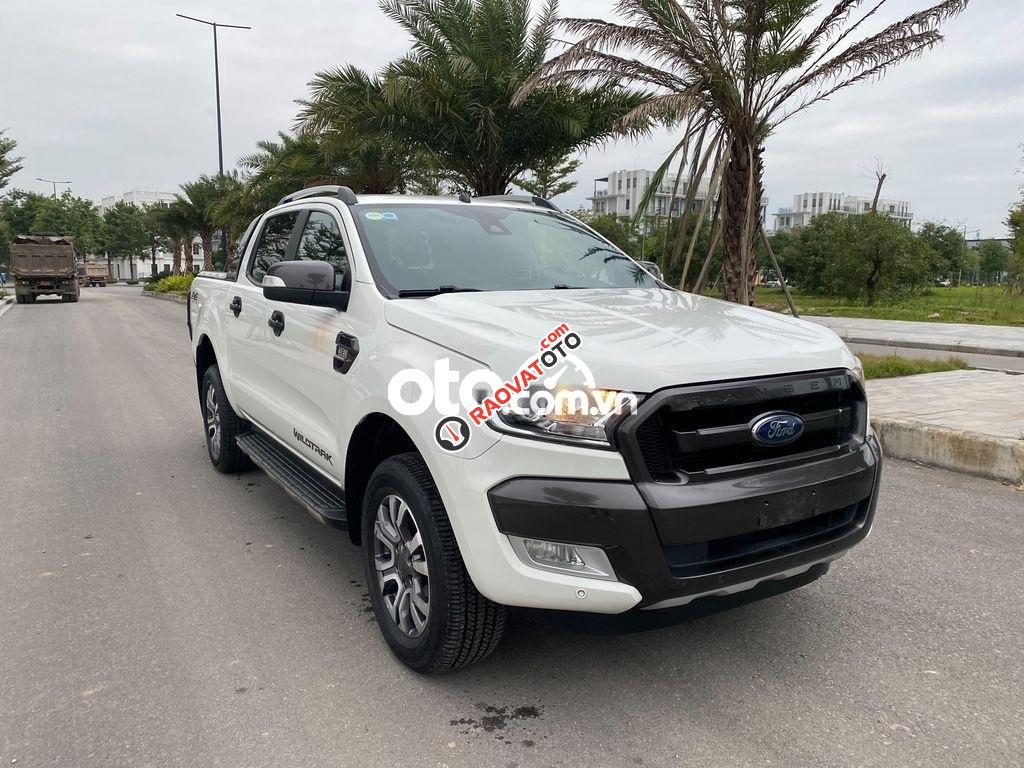 Bán ô tô Ford Ranger Wildtrak 3.2 năm 2016, màu trắng, nhập khẩu-0