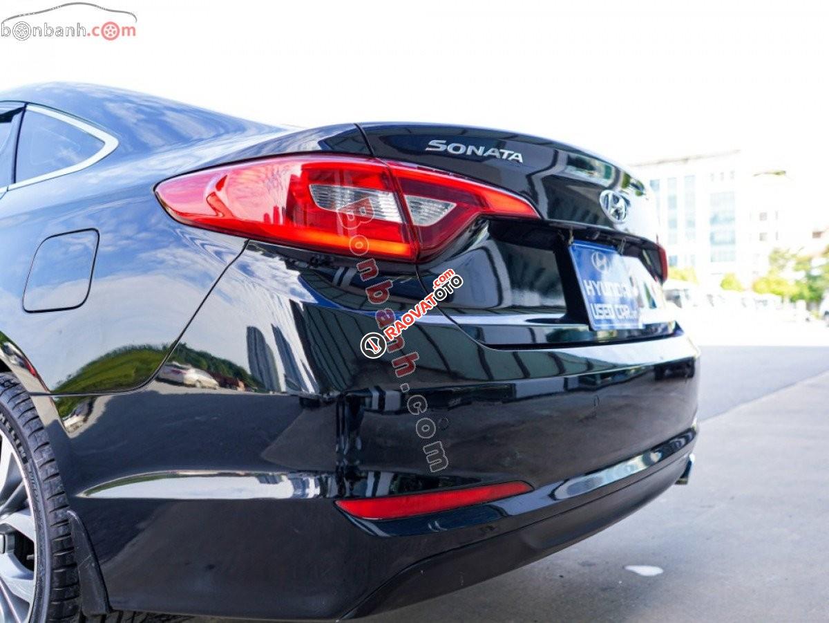 Bán xe Hyundai Sonata 2.0 AT đời 2015, màu đen, nhập khẩu nguyên chiếc-5