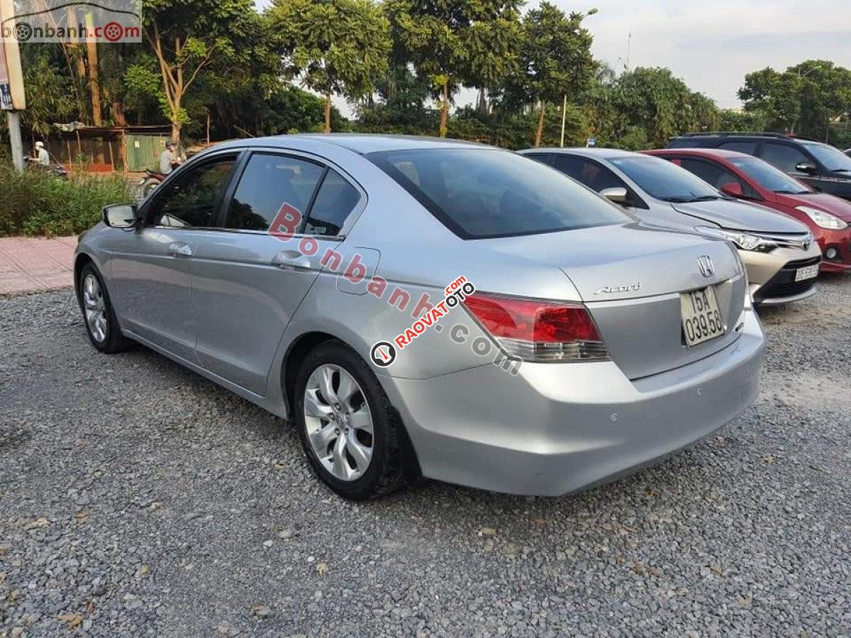 Xe Honda Accord 2.4 AT sản xuất 2007, màu bạc, nhập khẩu, 385tr-0