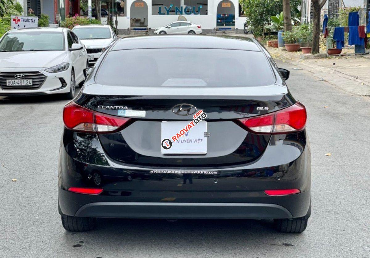 Bán ô tô Hyundai Elantra 1.6 AT năm 2015, màu đen, nhập khẩu -4