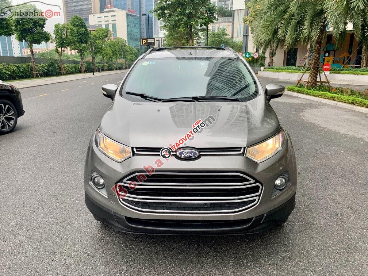 Bán Ford EcoSport 1.5AT đời 2014, màu nâu, 380tr-0