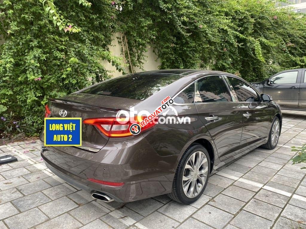 Bán xe Hyundai Sonata 2.0 đời 2015, màu nâu-1