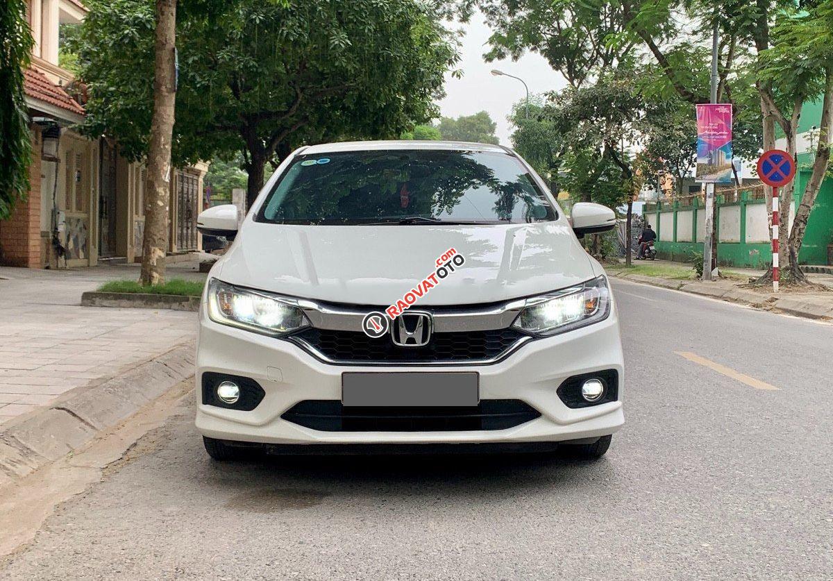 Cần bán xe Honda City Top sản xuất 2017, màu trắng-0