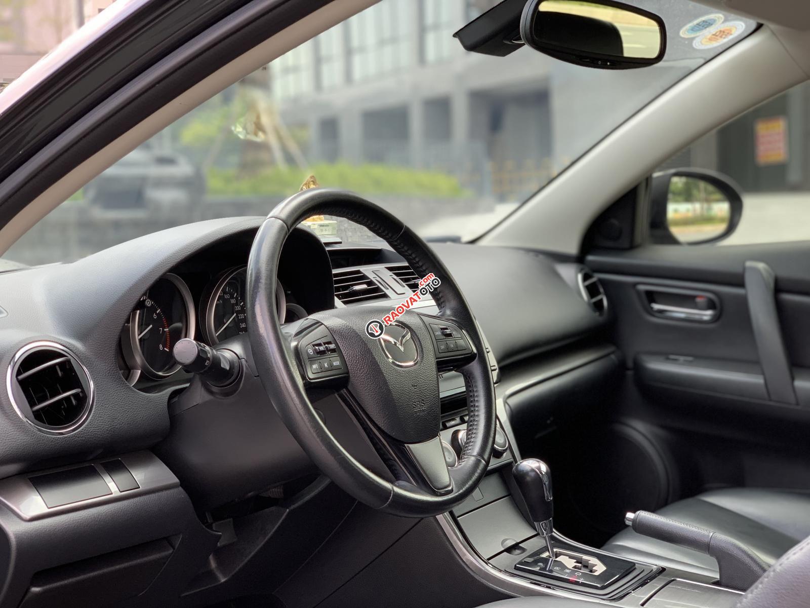 Bán Mazda 6 đời 2011, màu đen, xe nhập-8
