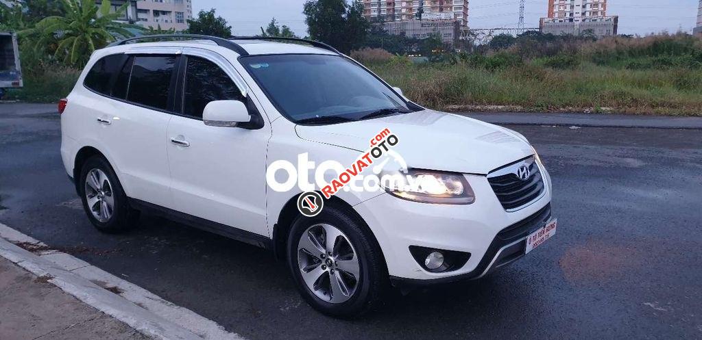 Cần bán gấp Hyundai Santa Fe CRDI 2011, màu trắng, xe nhập còn mới, giá chỉ 575 triệu-9