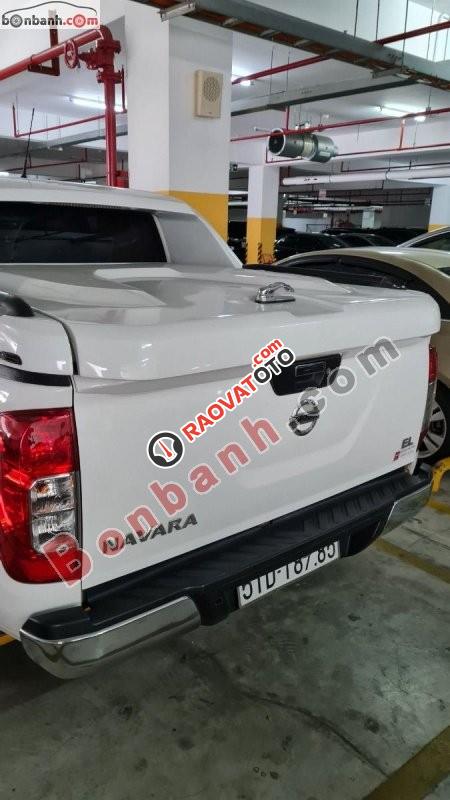 Cần bán xe Nissan Navara EL 2017, màu trắng, xe nhập  -5