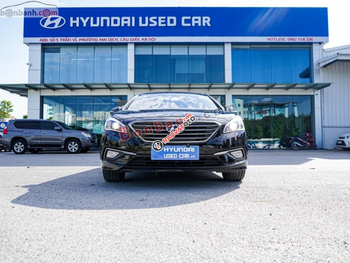 Bán xe Hyundai Sonata 2.0 AT đời 2015, màu đen, nhập khẩu nguyên chiếc-9