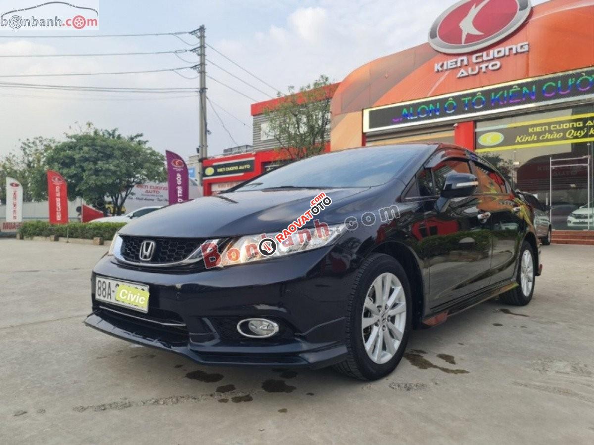 Cần bán xe Honda Civic 2.0 AT sản xuất 2016, màu đen xe gia đình-1