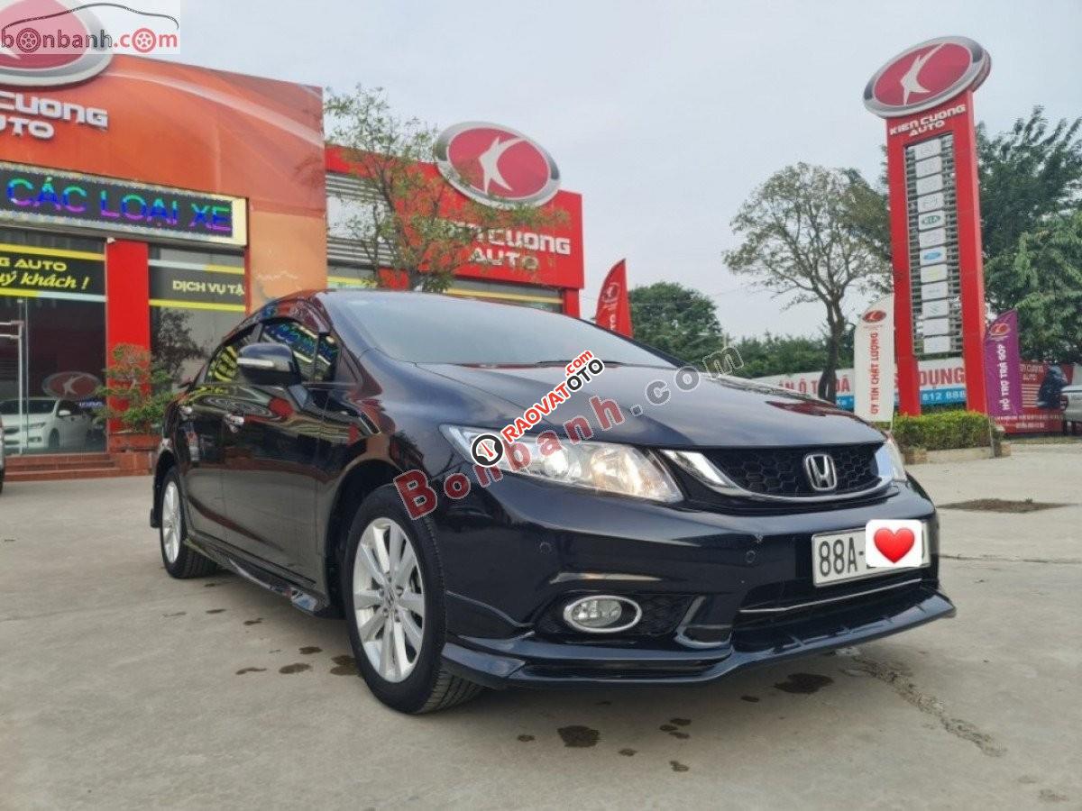 Cần bán xe Honda Civic 2.0 AT sản xuất 2016, màu đen xe gia đình-2