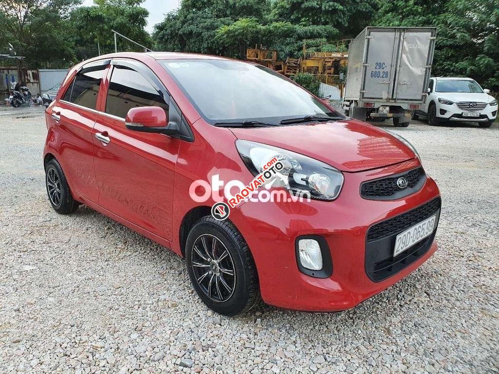 Bán Kia Morning 1.0AT đời 2015, màu đỏ, nhập khẩu chính chủ, 245 triệu-1
